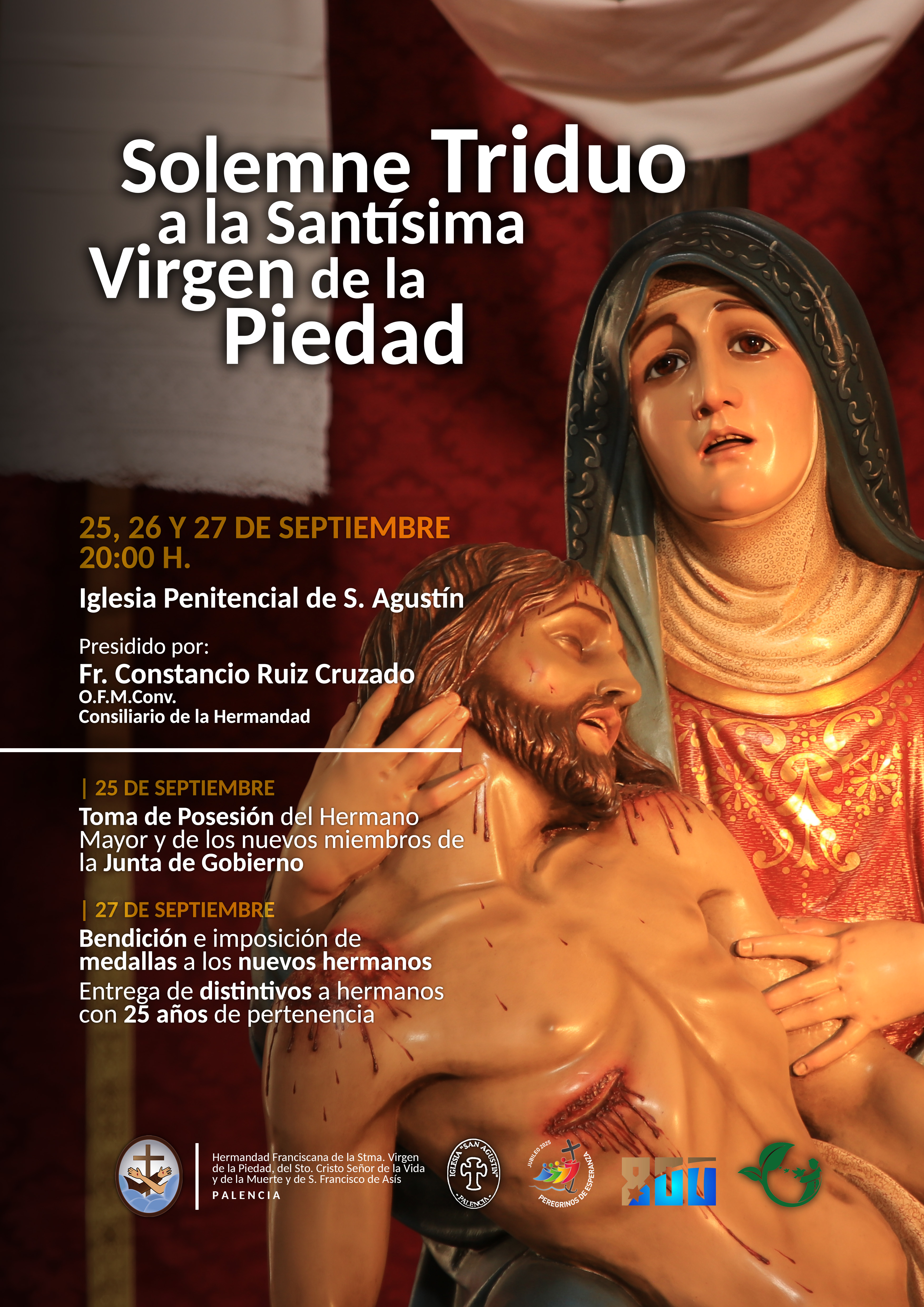 Portada de 2025 Triduo Piedad